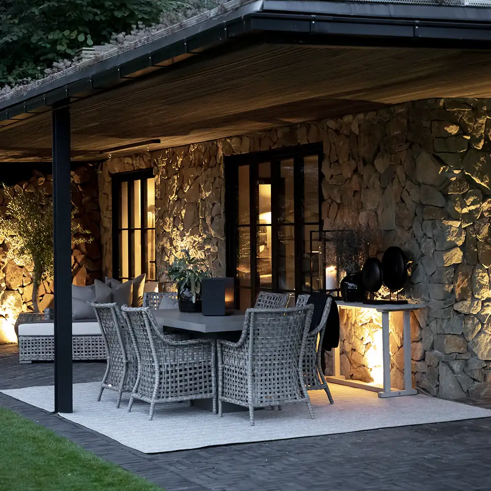 Marbella Sessel aus synthetischem Rattan