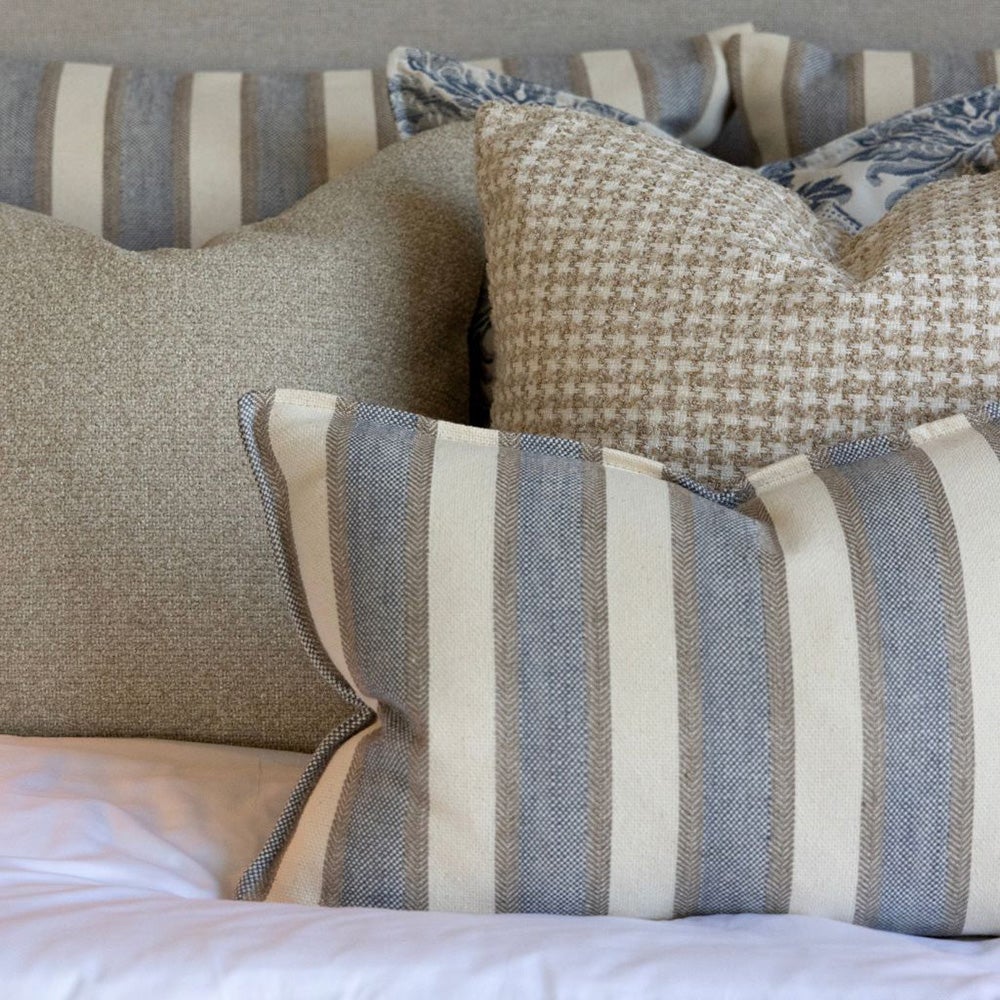 LOTUS Gestreifter Kissenbezug – 50x50