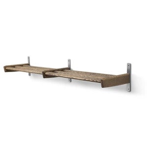 Meja Schuhregal 115 cm Eiche geräuchert