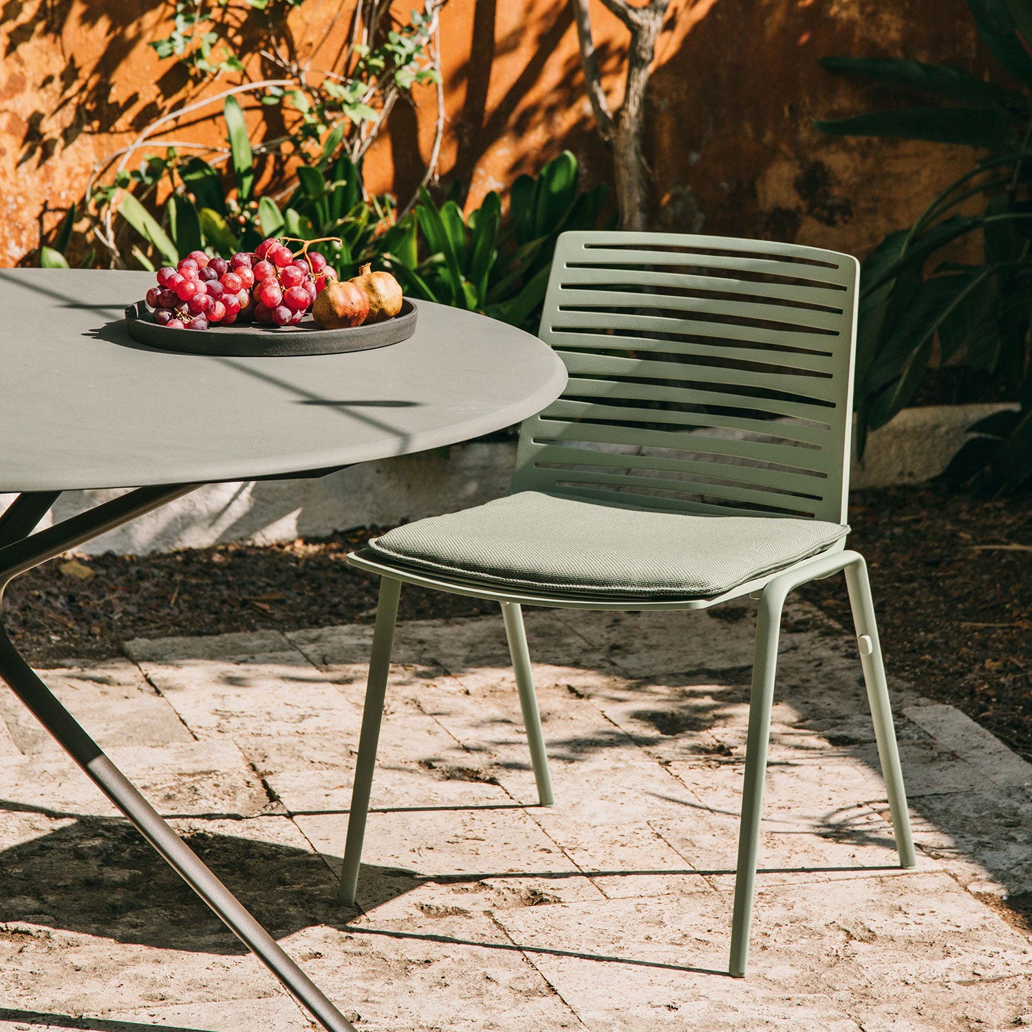 Zebra Esszimmerstuhl Weiß