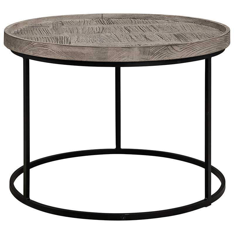 Grant Beistelltisch Pebbles Grau