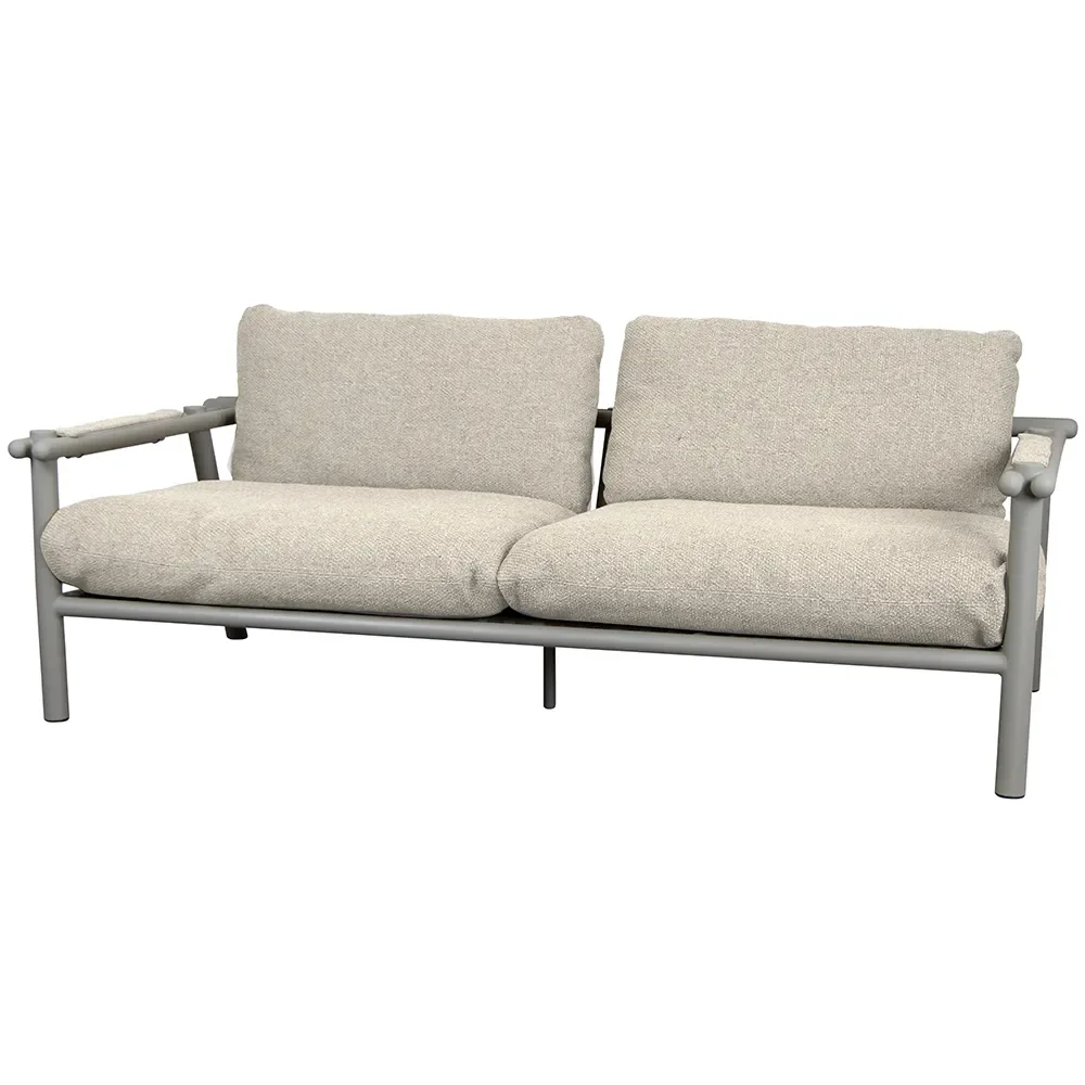 Sticks 2 Sitzer Sofa Taupe