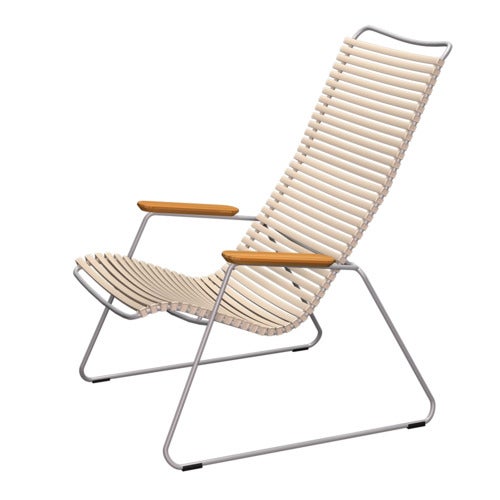 CLICK Loungesessel beige