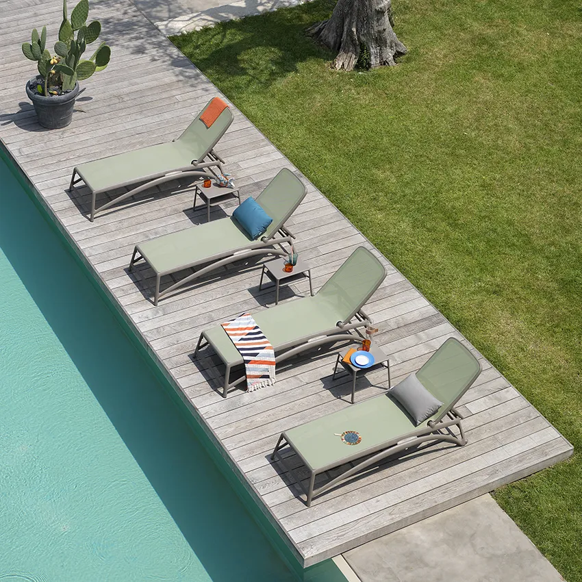 Atlantico Sonnenliege Tortora-Agave