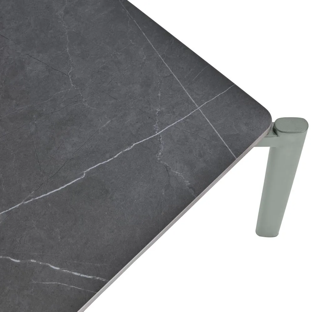 HALLAVARA Couchtisch 146x66cm - Dusty Green