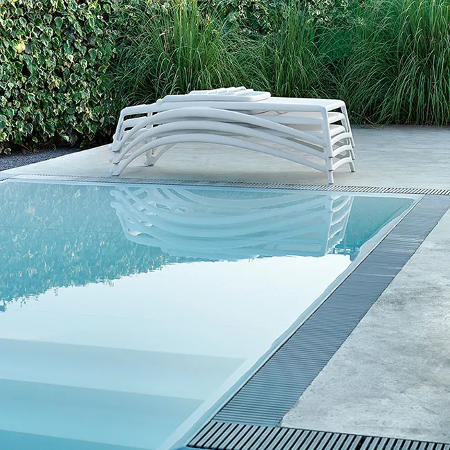 Atlantico Sonnenbank Weiß-Weiß