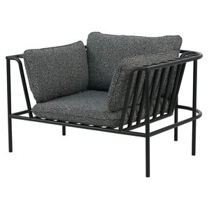 Collier sessel Schwarz / Teddy black