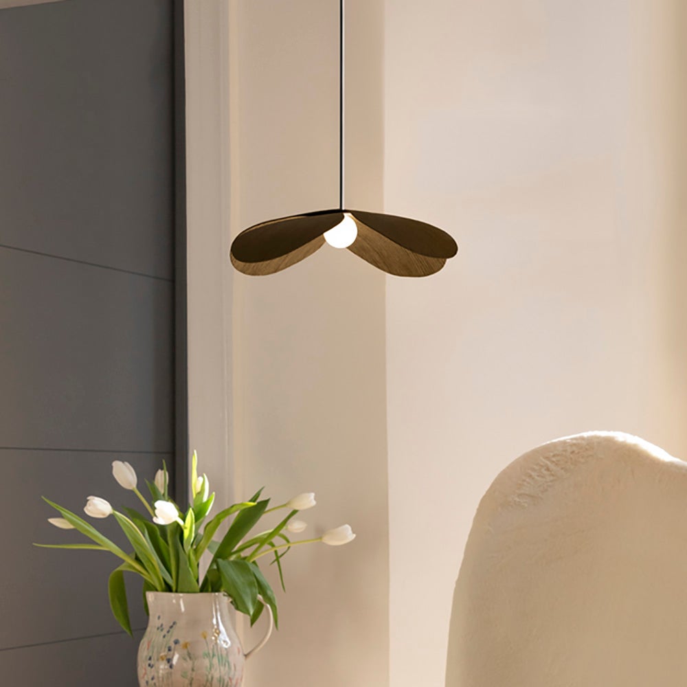 Forget Me Not Lampenschirm Ø28 cm, dunkle Eiche