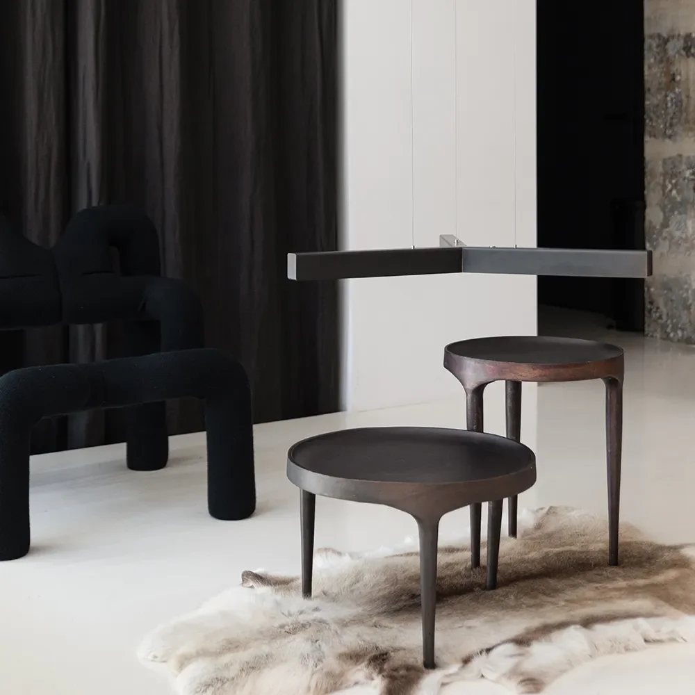 Phantom Couchtisch niedrig - Burn Antique