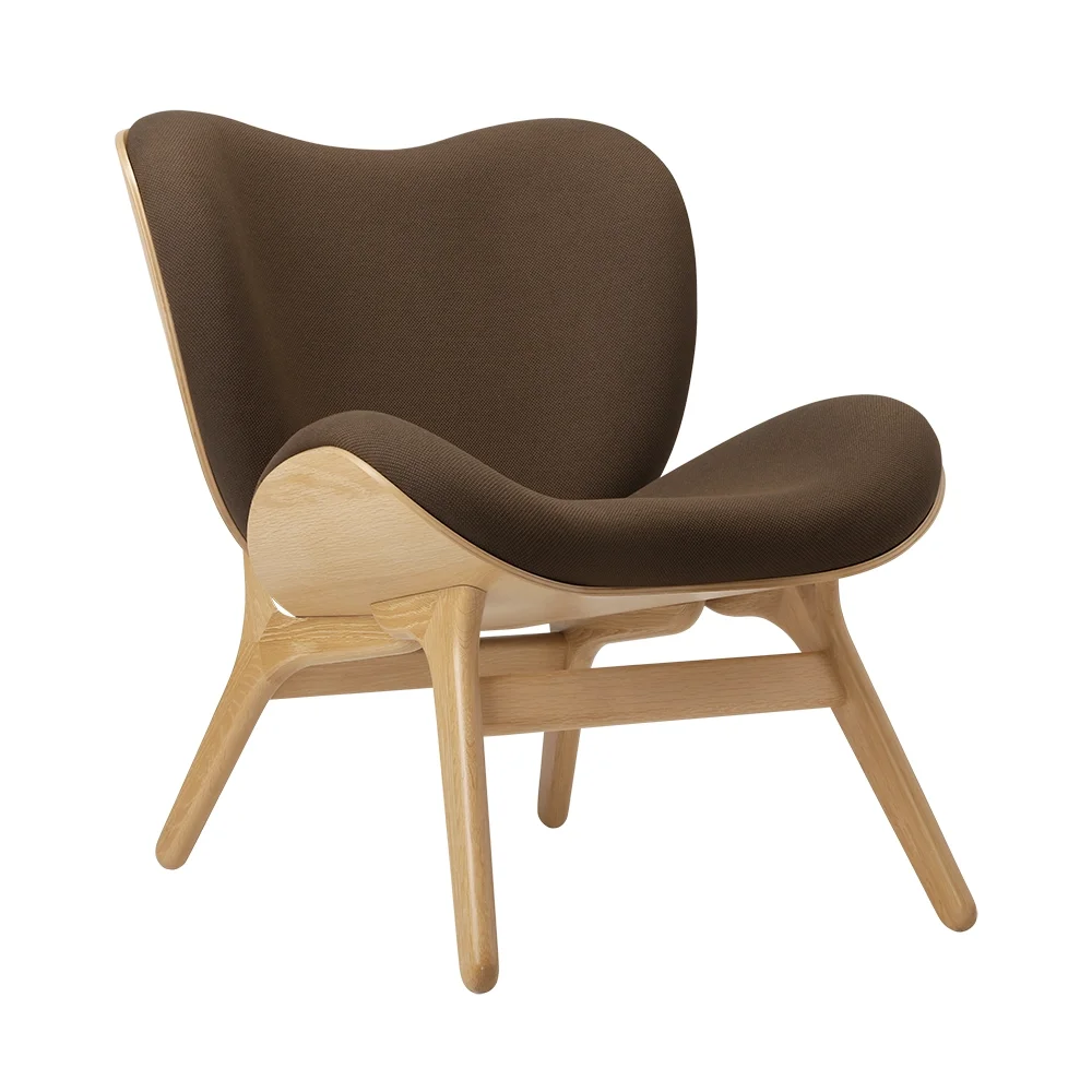 A Conversation Piece Loungesessel Oak/Mocca