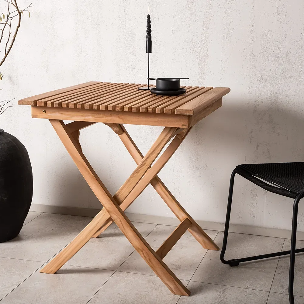 Ghana Couchtisch 70x70 cm Teak