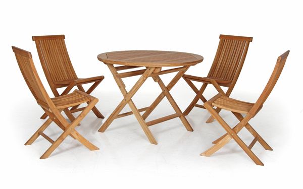 Turin Esszimmerstuhl Natur Teak