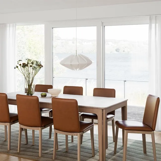 SM47 Esszimmerstuhl mit Leder