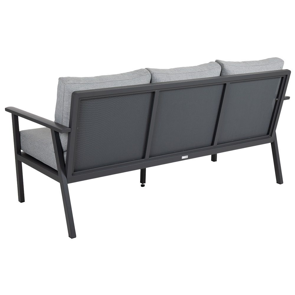 Samvaro 3-Sitzer Sofa anthrazit / grau