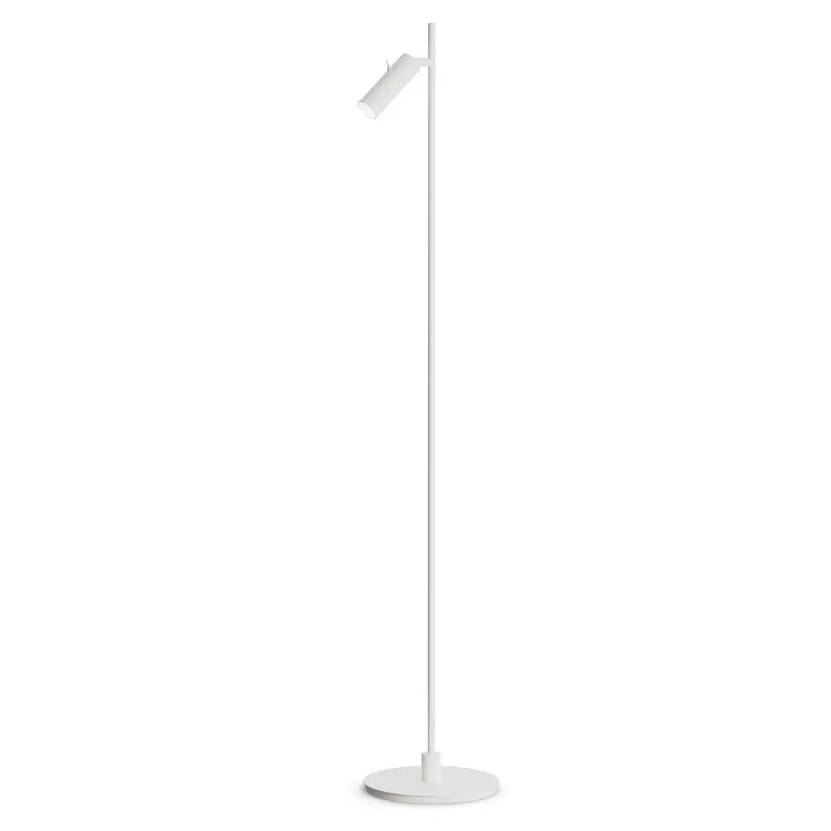 Pipeline Single Stehleuchte Ø 19,9 x H 132,3 cm Metall mattweiß