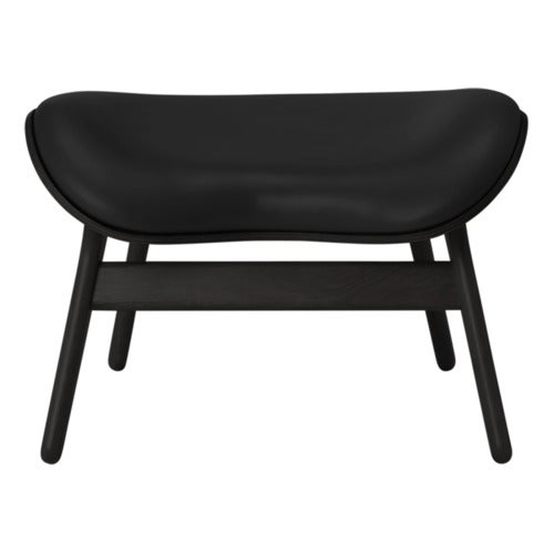 A Conversation Piece Ottoman Fußhocker Black Oak/Umage Leather Black