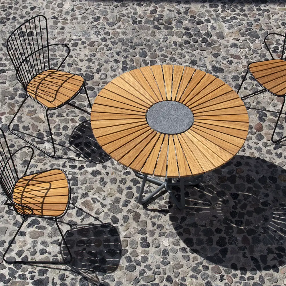 Paon Esszimmerstuhl schwarzer Stahl