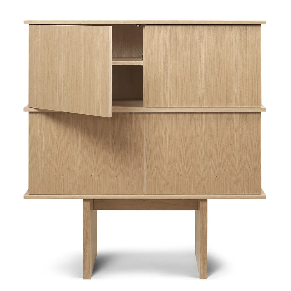 Stilt Sideboard - Double - Natural Oak