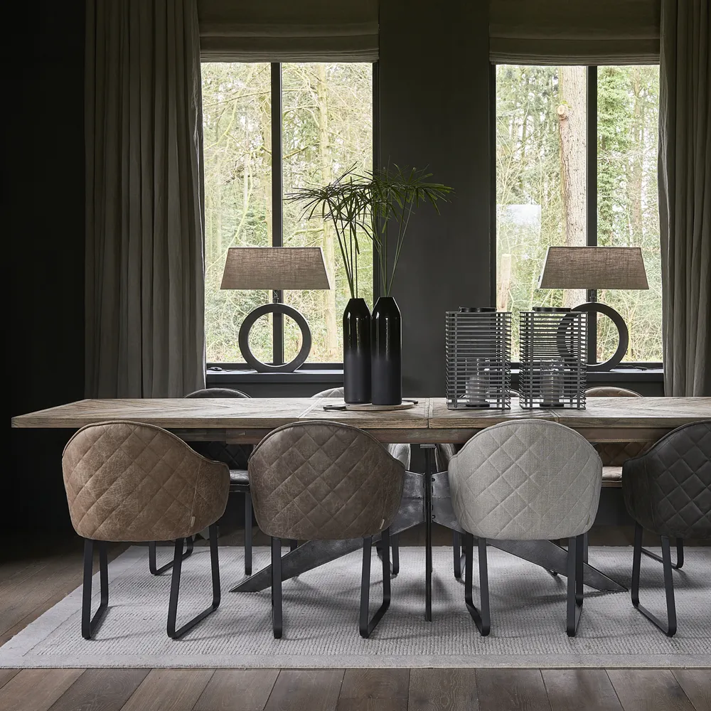 Falcon Crest Esstisch 100x220/320 cm