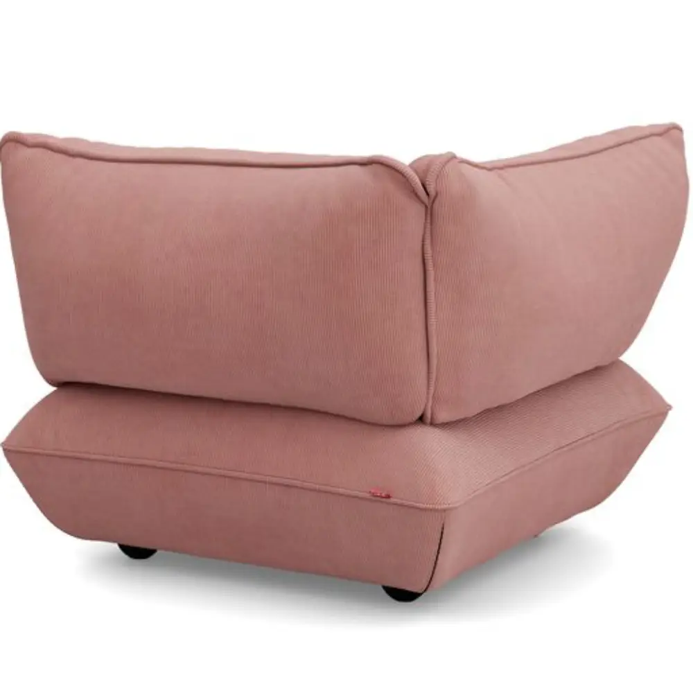 sumo sofaecke rechts cord recycled soft pink