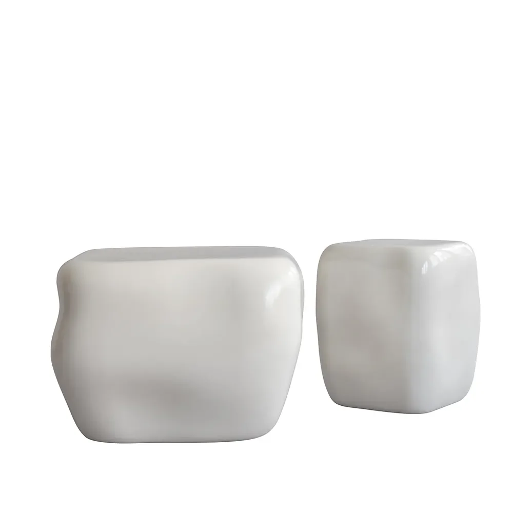 Ishi Mini-Couchtisch – Hochglanz-Birke