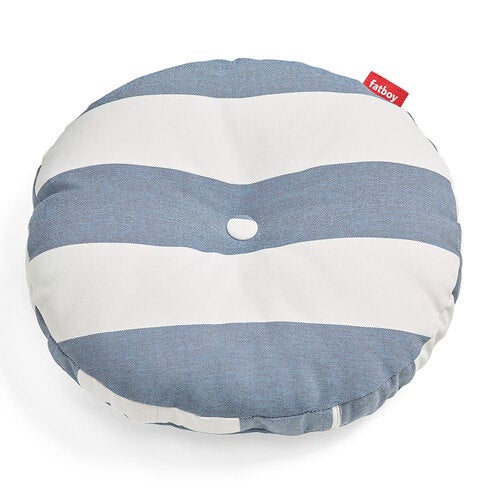 Circle Sitzkissen stripe Ocean blue