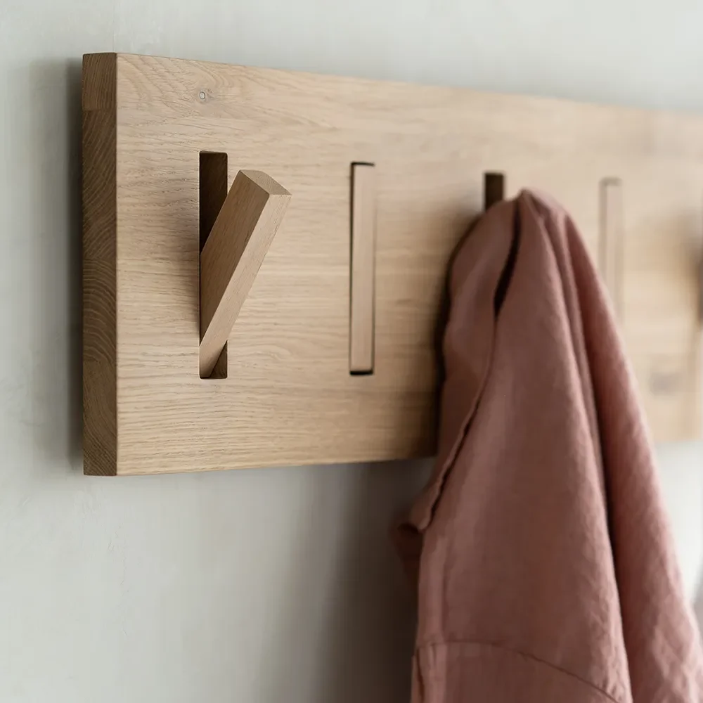 Utilitile Aufhänger 78x23 cm Eiche schwarz