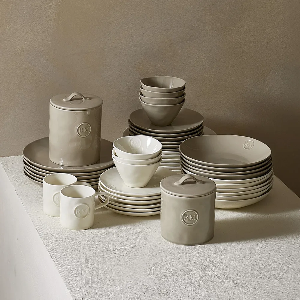 Portofino Pasta Platte weiß