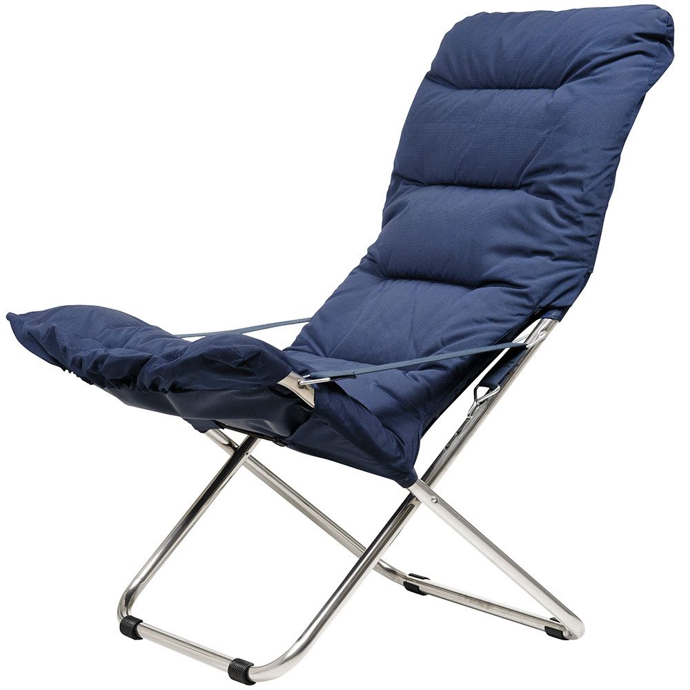 Fiesta Kissen für Sonnenliege blau olefin