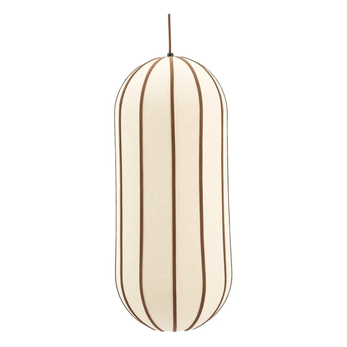 lamp Cocoon 1 Pendelleuchte 27,5x27,5x66 cm natur