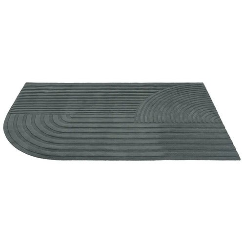 Relevo Teppich 200 x 300 cm - Dark Green