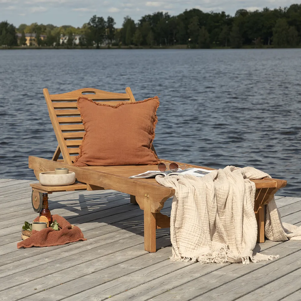 Ghana Sonnenliege Teak