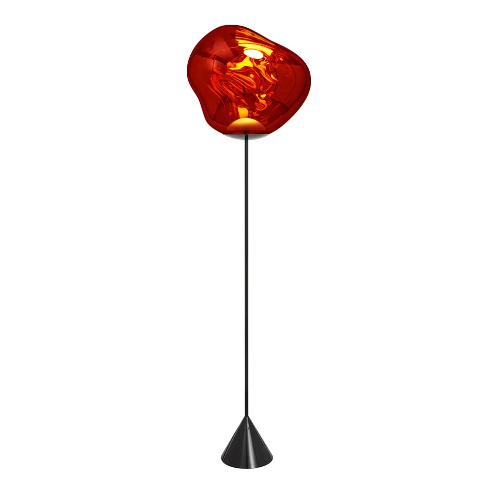 Melt Cone Slim Stehlampe Copper LED