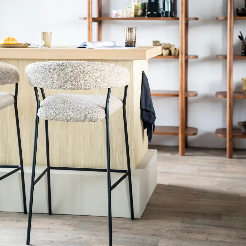 Luka Barstuhl - taupe Copenhagen