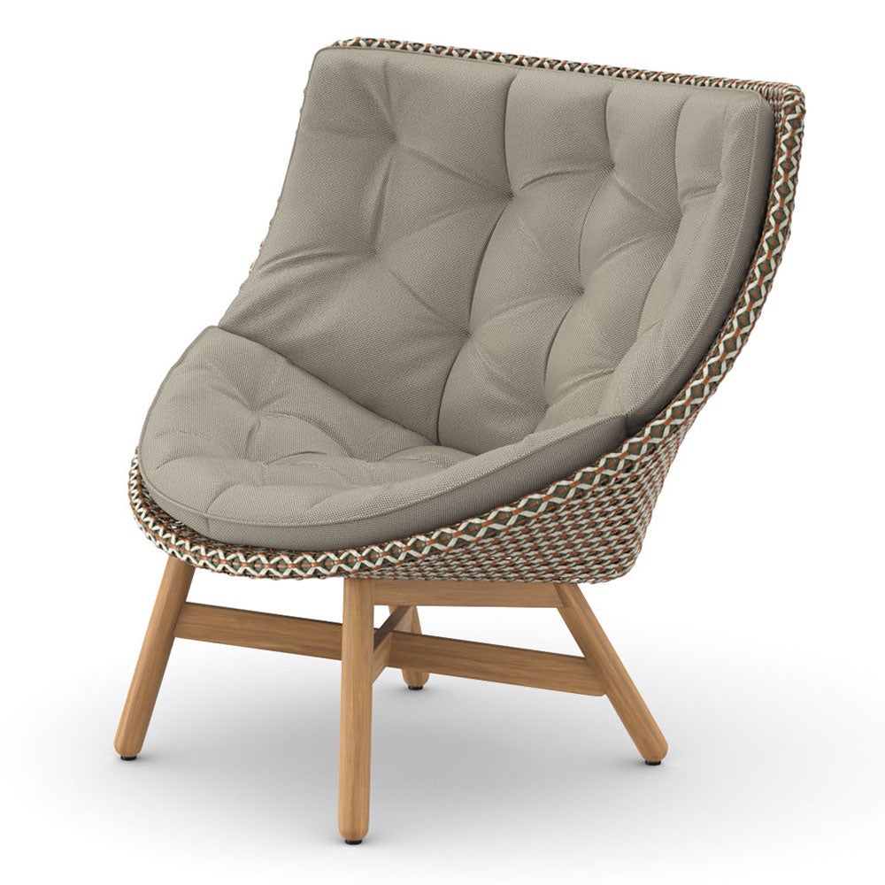 Mbrace Lounge-Sessel hoch CHESTNUT 