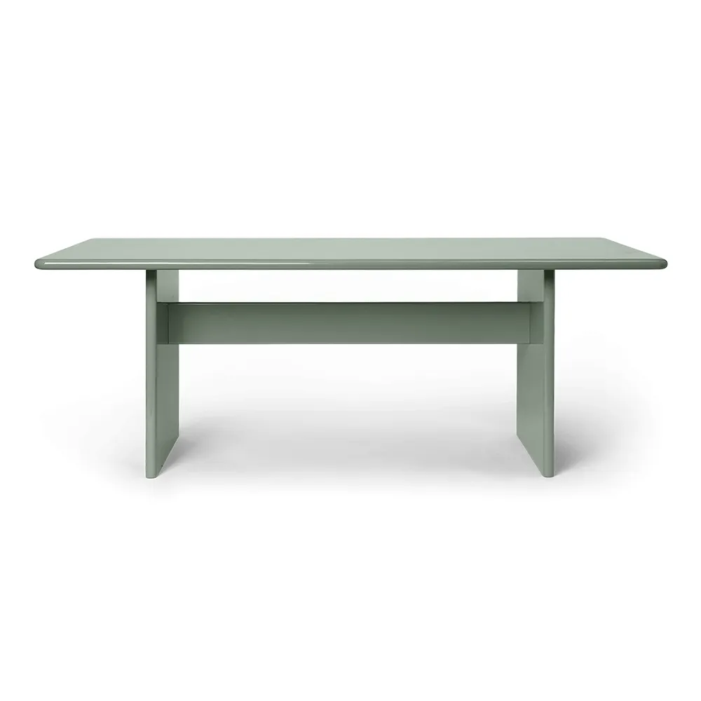 Rink Esstisch 200x90 cm - Tea Green