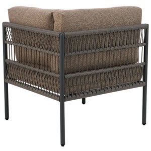 Reno Eckstück Schwarz / Raw Peanut