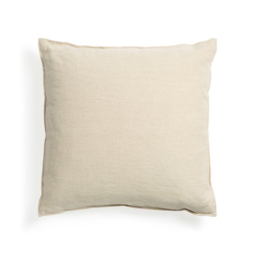 Lin Kissen Sand 50x50 cm