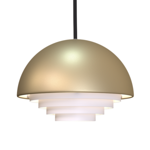 Motown Pendelleuchte M Messing E27 