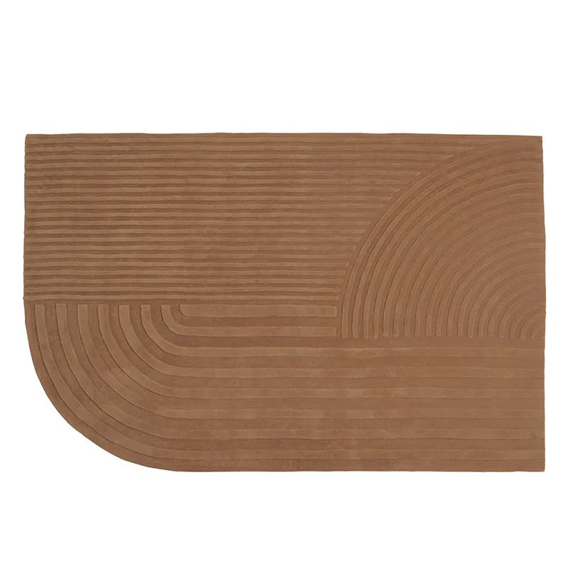 Relevo Teppich 200 x 300 cm - Burnt Orange