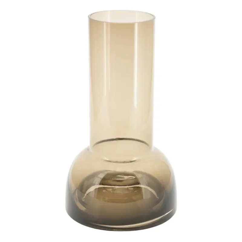Sei large Vase 16x16x28 cm Glas Braun
