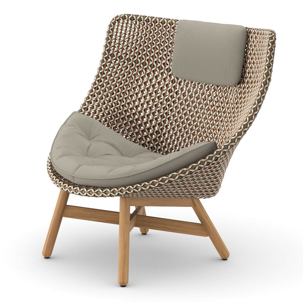Mbrace Lounge-Sessel hoch CHESTNUT 