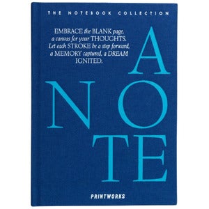  Notizbuch – Just a Note, Blau