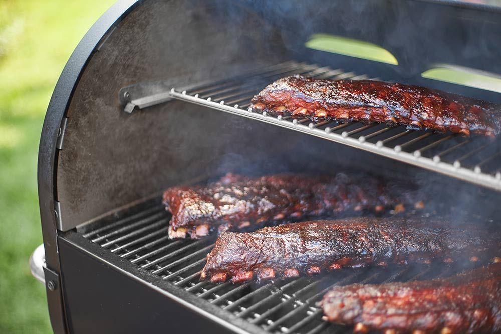 Smoke fire ex4 gbs pellet grill schwarz