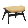 A Conversation Piece Ottoman Fußhocker Black Oak/Summer Shine