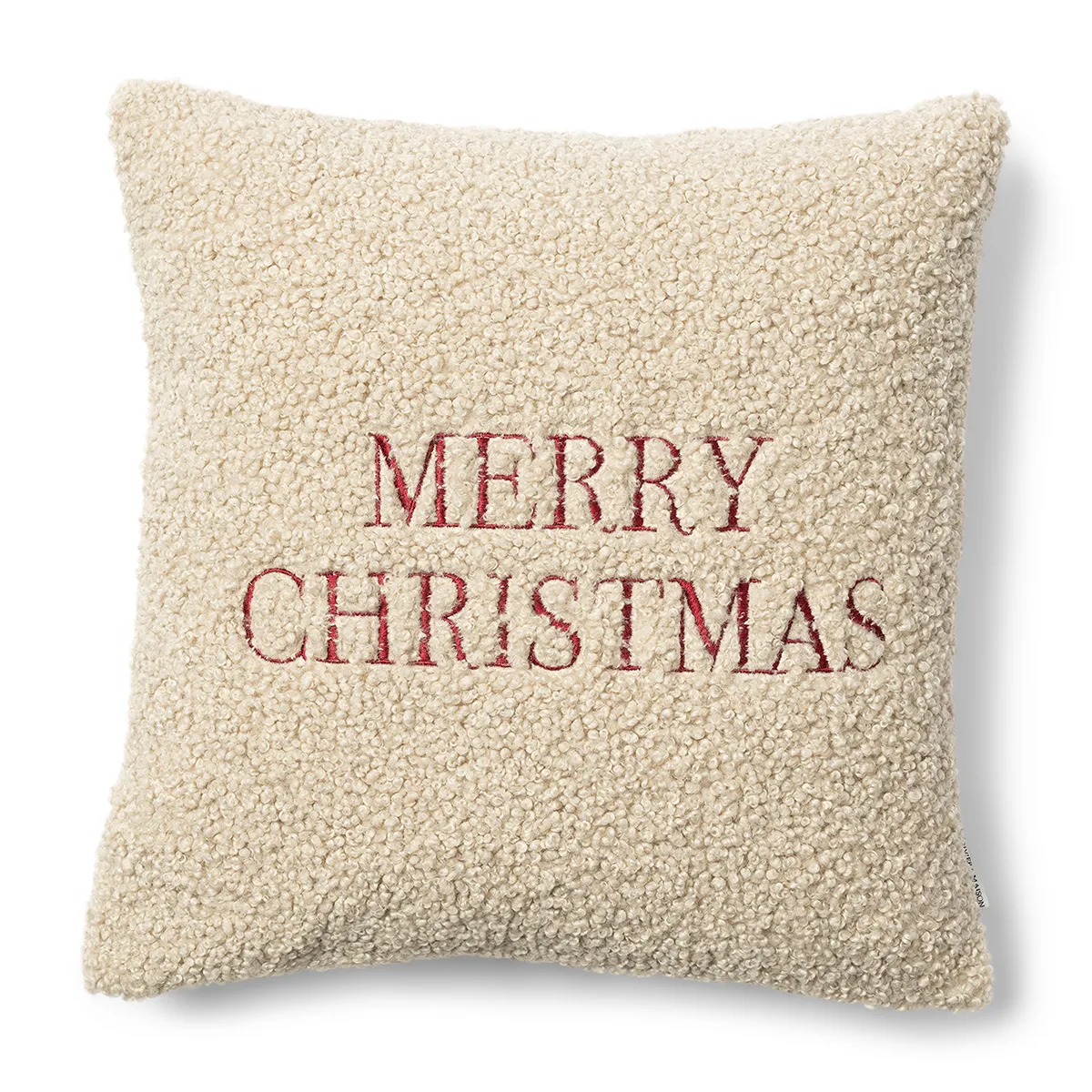 Kissenbezug Merry Christmas Beige 50x50 cm