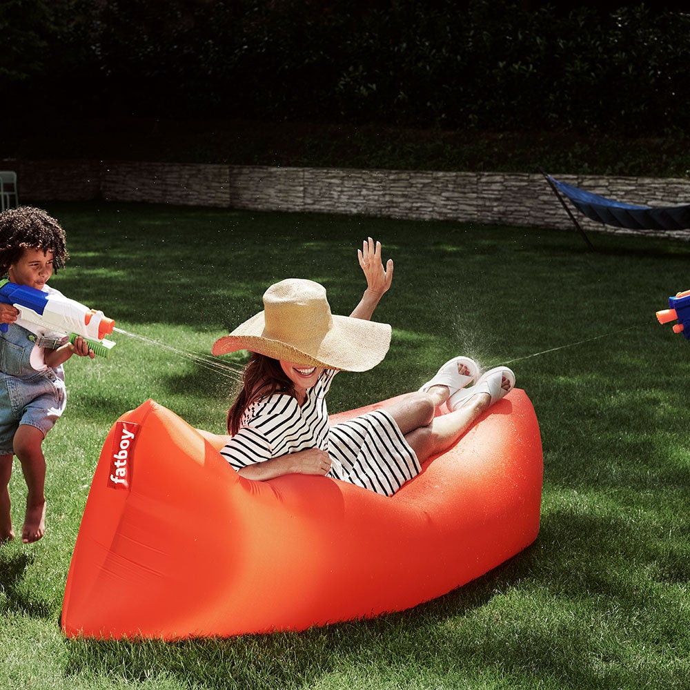 Lamzac 2.0 aufblasbare Liege aqua-blau 