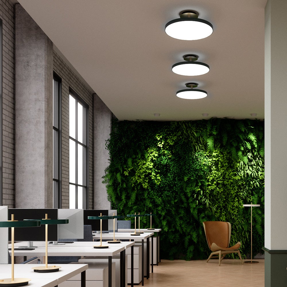 Asteria Up Deckenleuchte L Ø60 cm Black