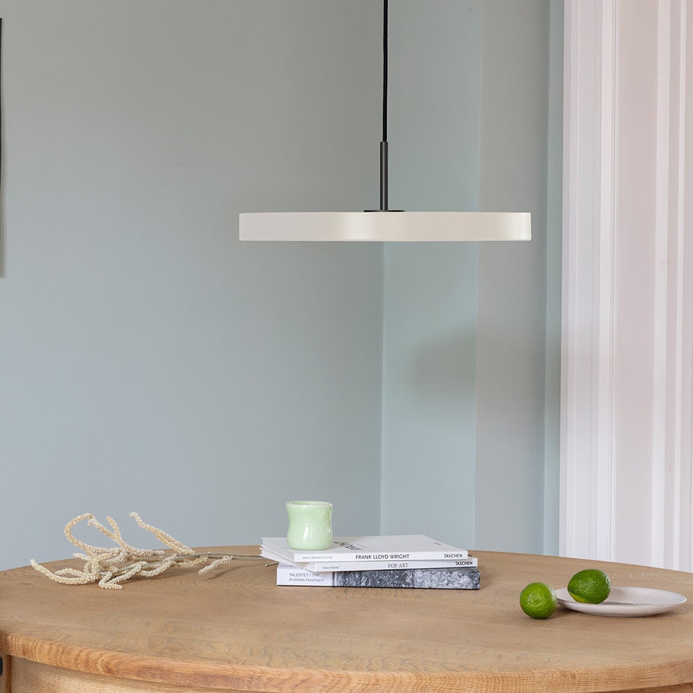 Asteria Plus Deckenleuchte Ø43 cm Pearl White/Schwartz