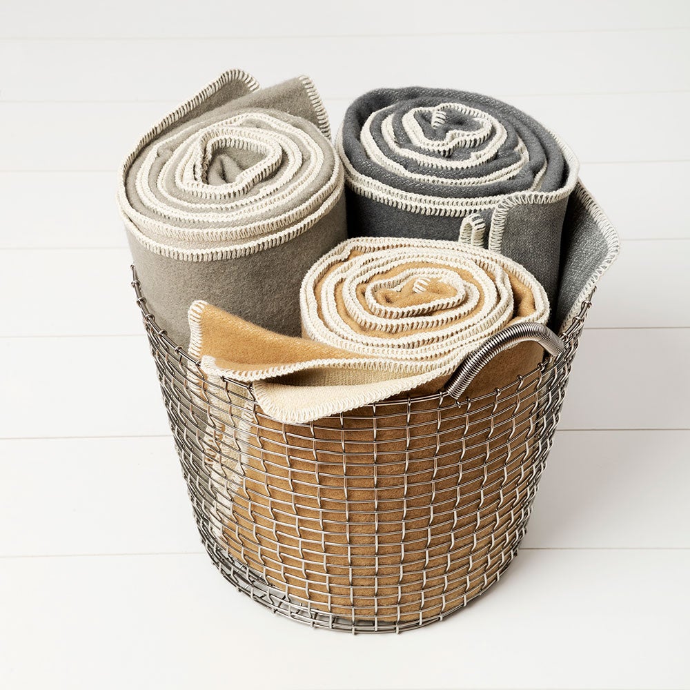 Blanket Teppich 140x200 cm ylva ochre / cream